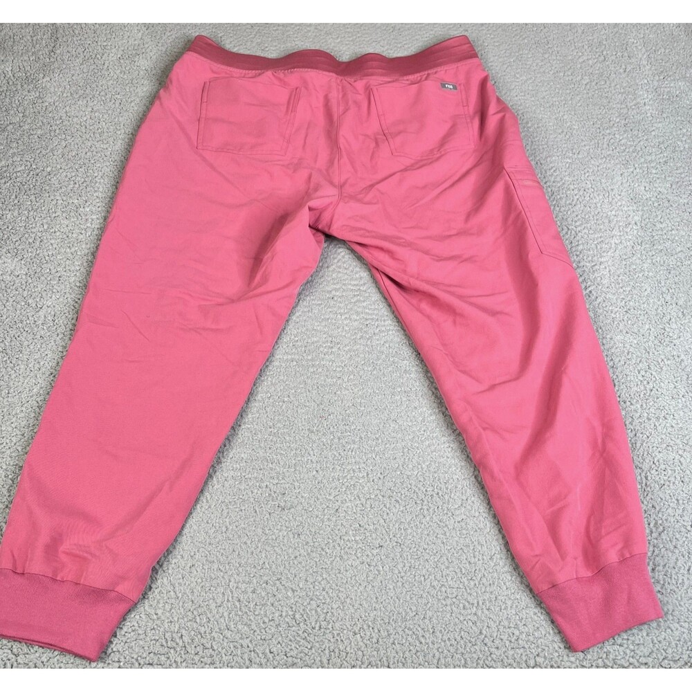 FIGS Scrub Pants Womens XL PETITE Jogger Vet Nursing Hospital Pink W21SW2050